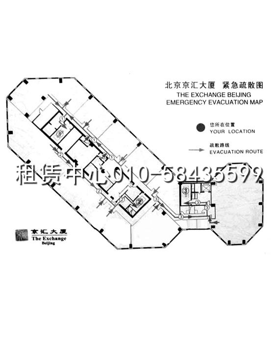 京汇大厦平面图平面图